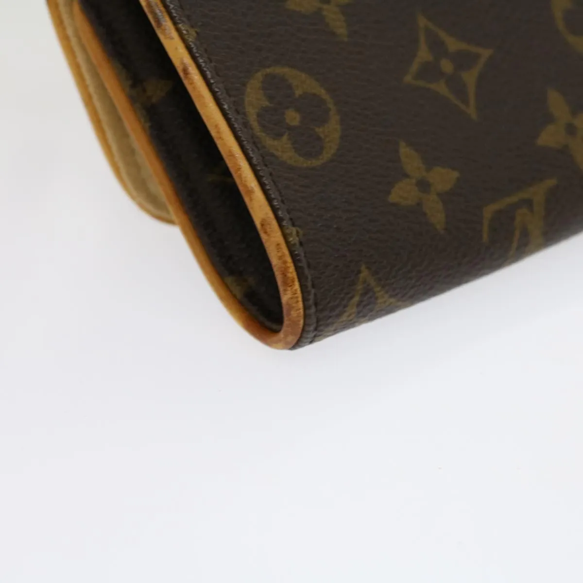 LOUIS VUITTON Monogram Pochette Twin PM Shoulder Bag M51854 LV 30202