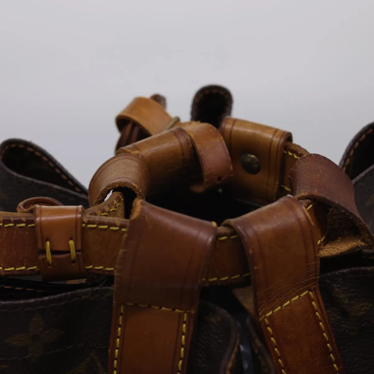 LOUIS VUITTON Monogram Randonnee GM Shoulder Bag M42244 LV 40924