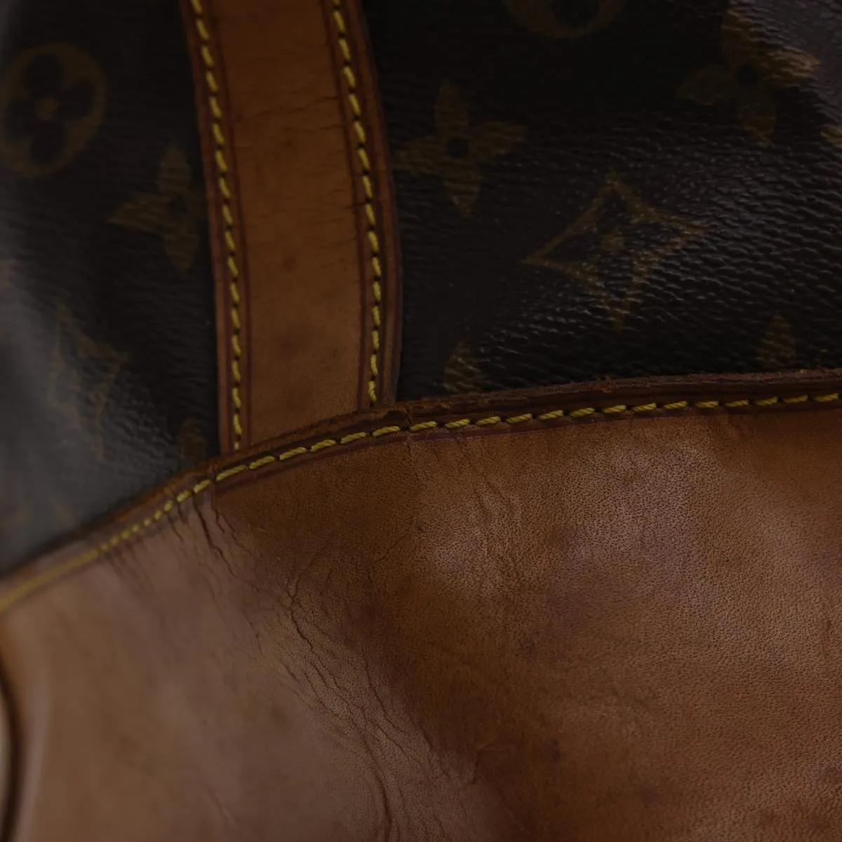 LOUIS VUITTON Monogram Randonnee GM Shoulder Bag M42244 LV 40924