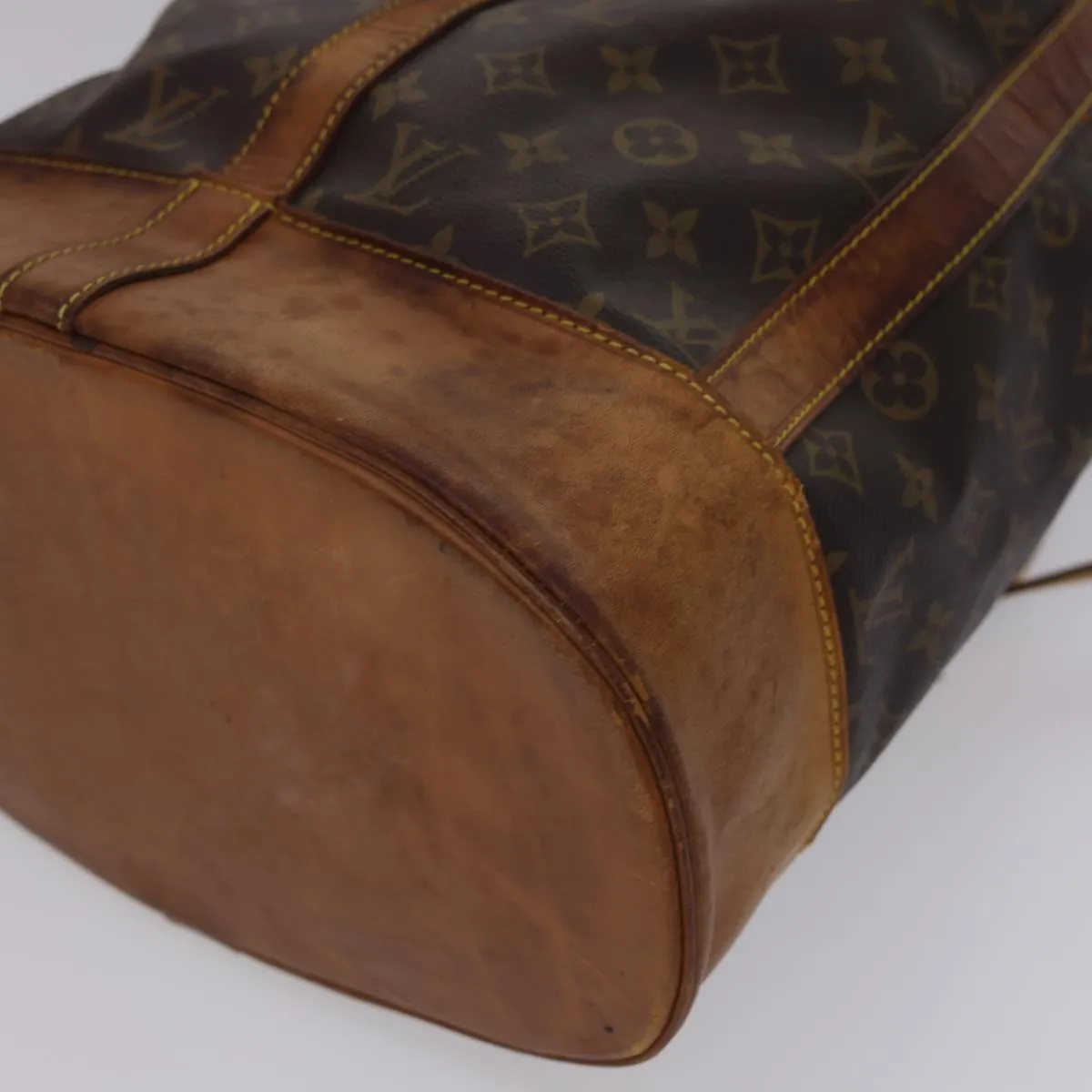 LOUIS VUITTON Monogram Randonnee GM Shoulder Bag M42244 LV 40924