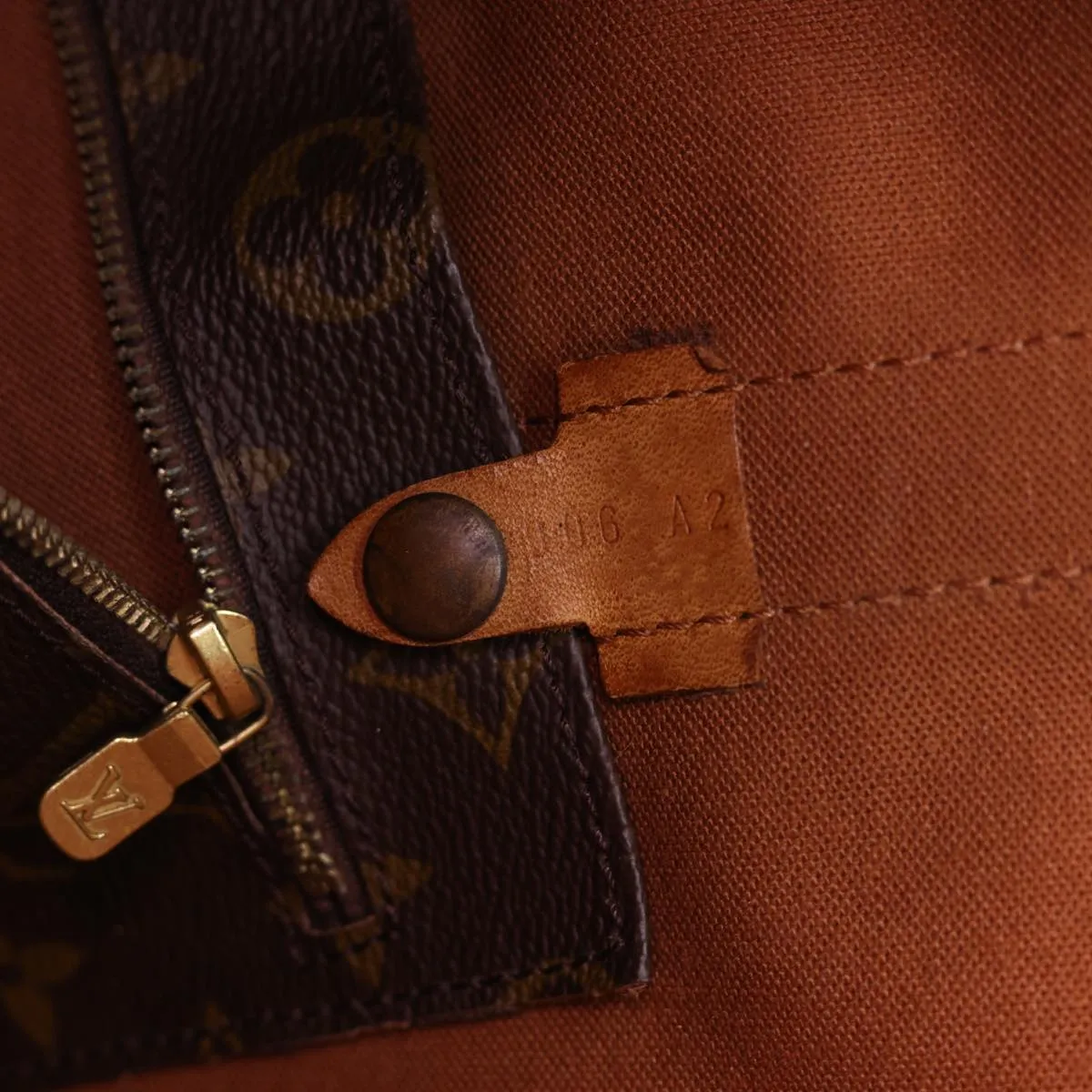 LOUIS VUITTON Monogram Randonnee GM Shoulder Bag M42244 LV 40924