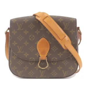 Louis Vuitton Monogram Saint Cloud GM Shoulder Bag Brown M51242