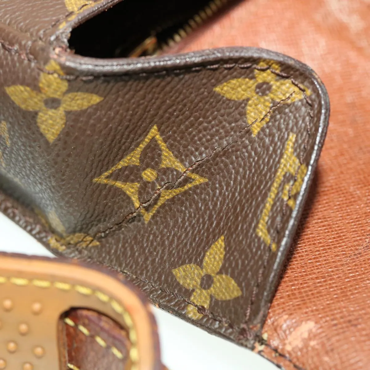 LOUIS VUITTON Monogram Saint Cloud GM Shoulder Bag M51242 LV 40762