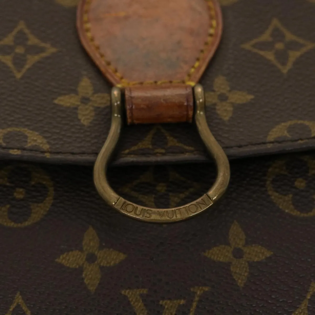 LOUIS VUITTON Monogram Saint Cloud GM Shoulder Bag M51242 LV 40762