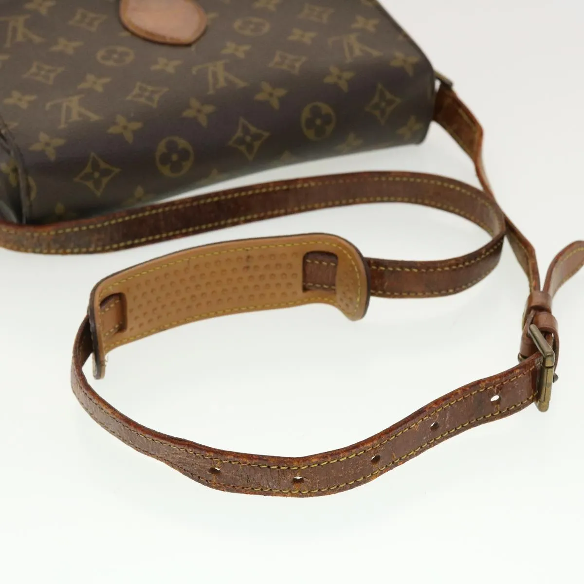 LOUIS VUITTON Monogram Saint Cloud GM Shoulder Bag M51242 LV 40762