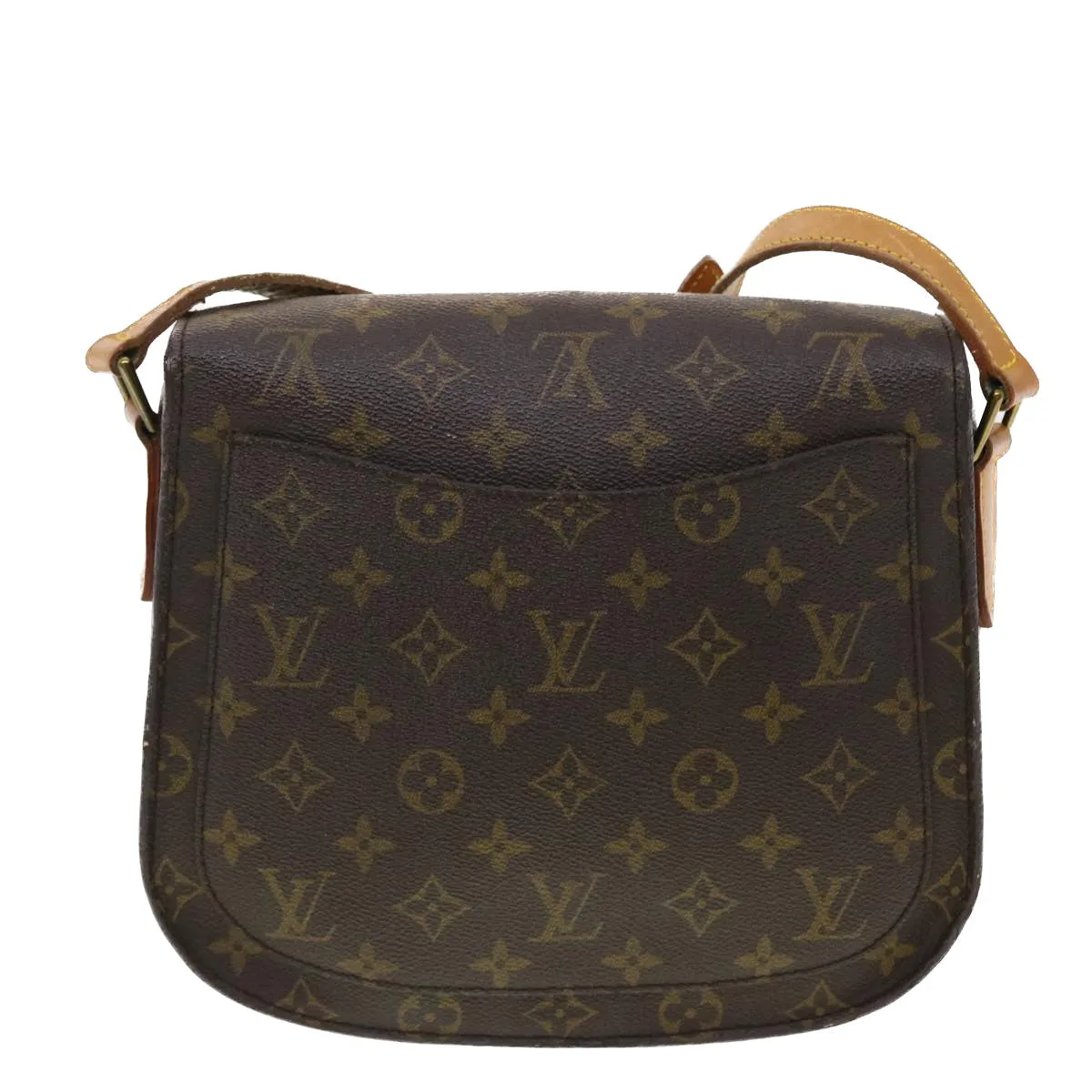 LOUIS VUITTON Monogram Saint Cloud GM Shoulder Bag M51242 LV yk6424