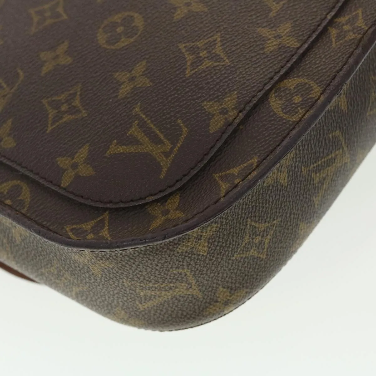 LOUIS VUITTON Monogram Saint Cloud GM Shoulder Bag M51242 LV yk6424