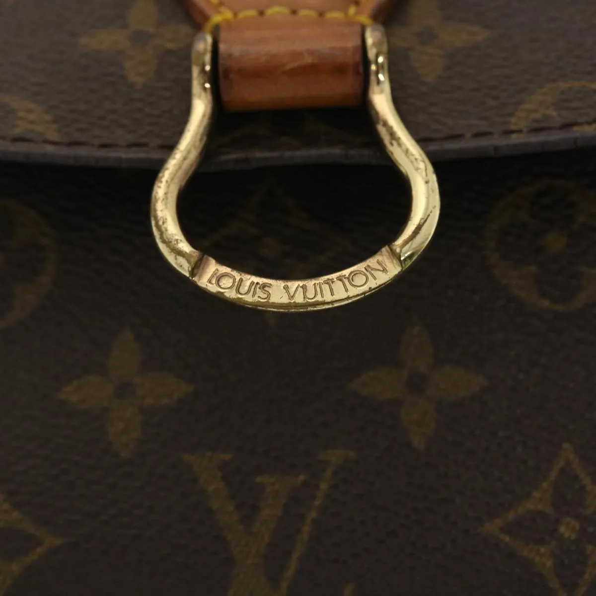 LOUIS VUITTON Monogram Saint Cloud GM Shoulder Bag M51242 LV yk6424