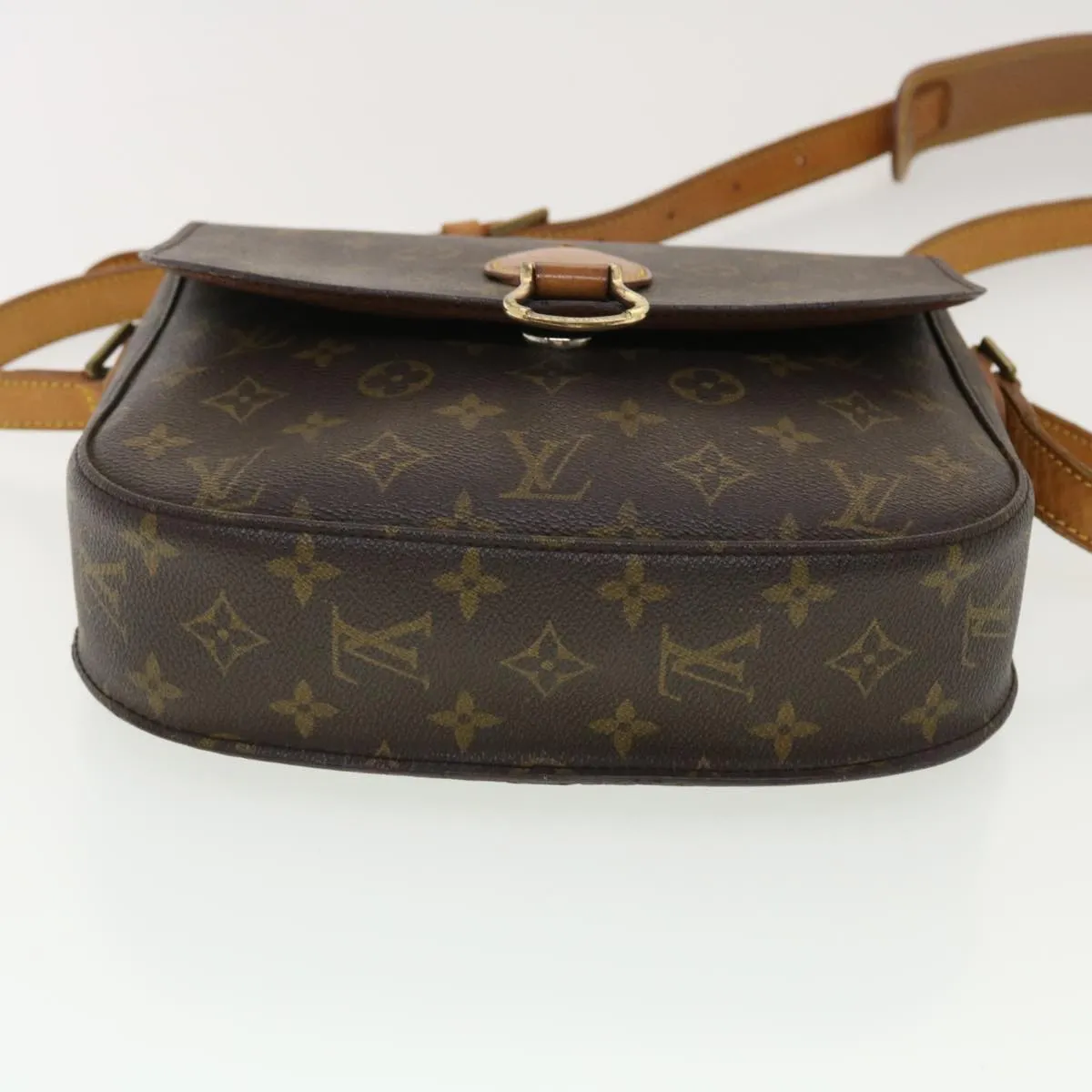 LOUIS VUITTON Monogram Saint Cloud GM Shoulder Bag M51242 LV yk6424