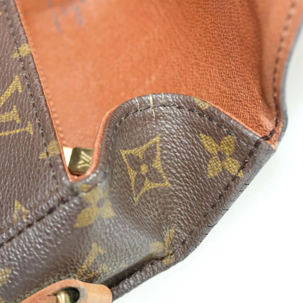 LOUIS VUITTON Monogram Saint Cloud GM Shoulder Bag M51242 LV yk6424