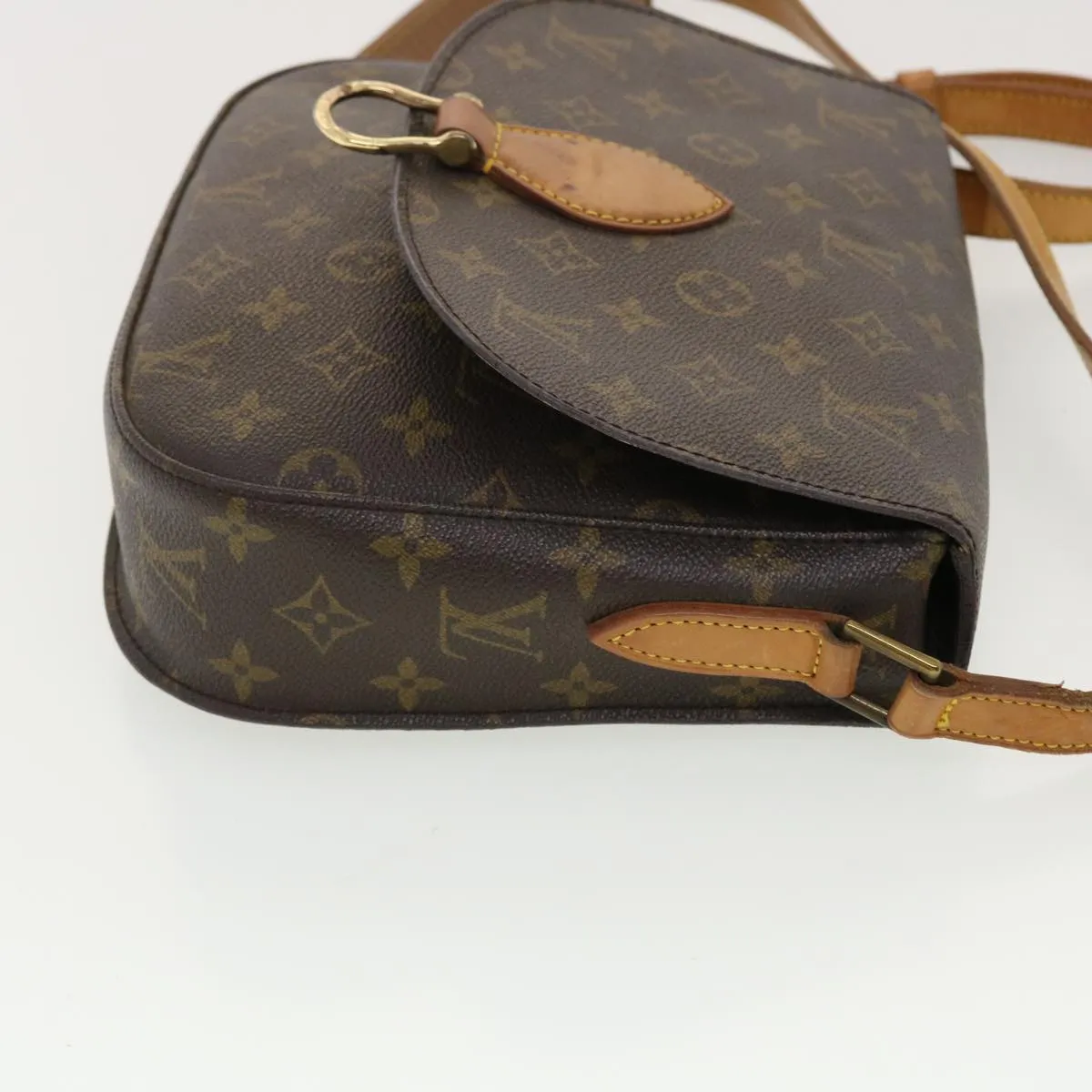 LOUIS VUITTON Monogram Saint Cloud GM Shoulder Bag M51242 LV yk6424