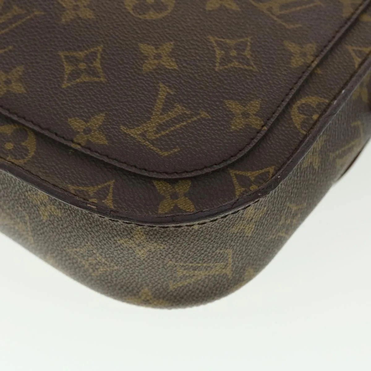 LOUIS VUITTON Monogram Saint Cloud GM Shoulder Bag M51242 LV yk6424