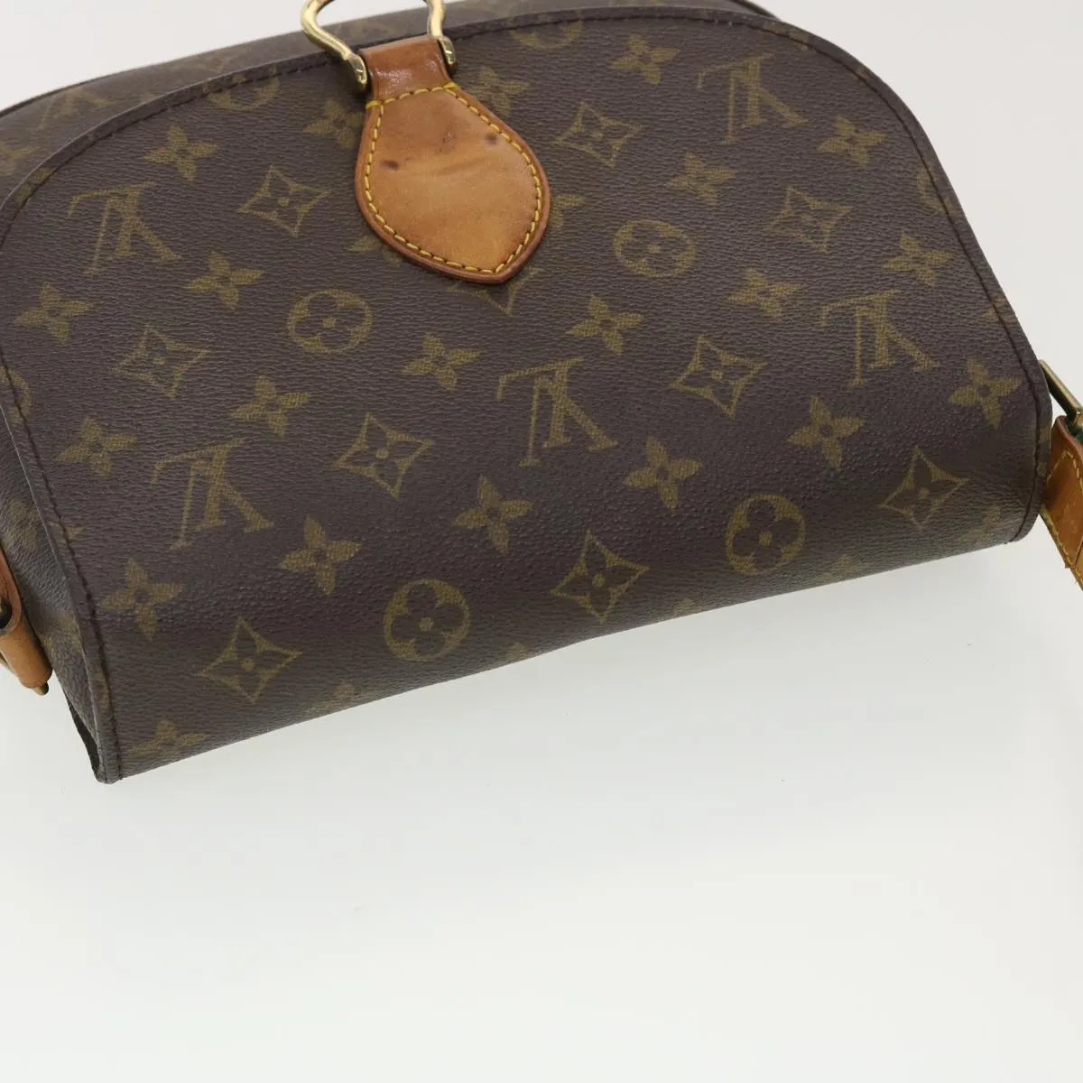 LOUIS VUITTON Monogram Saint Cloud GM Shoulder Bag M51242 LV yk6424