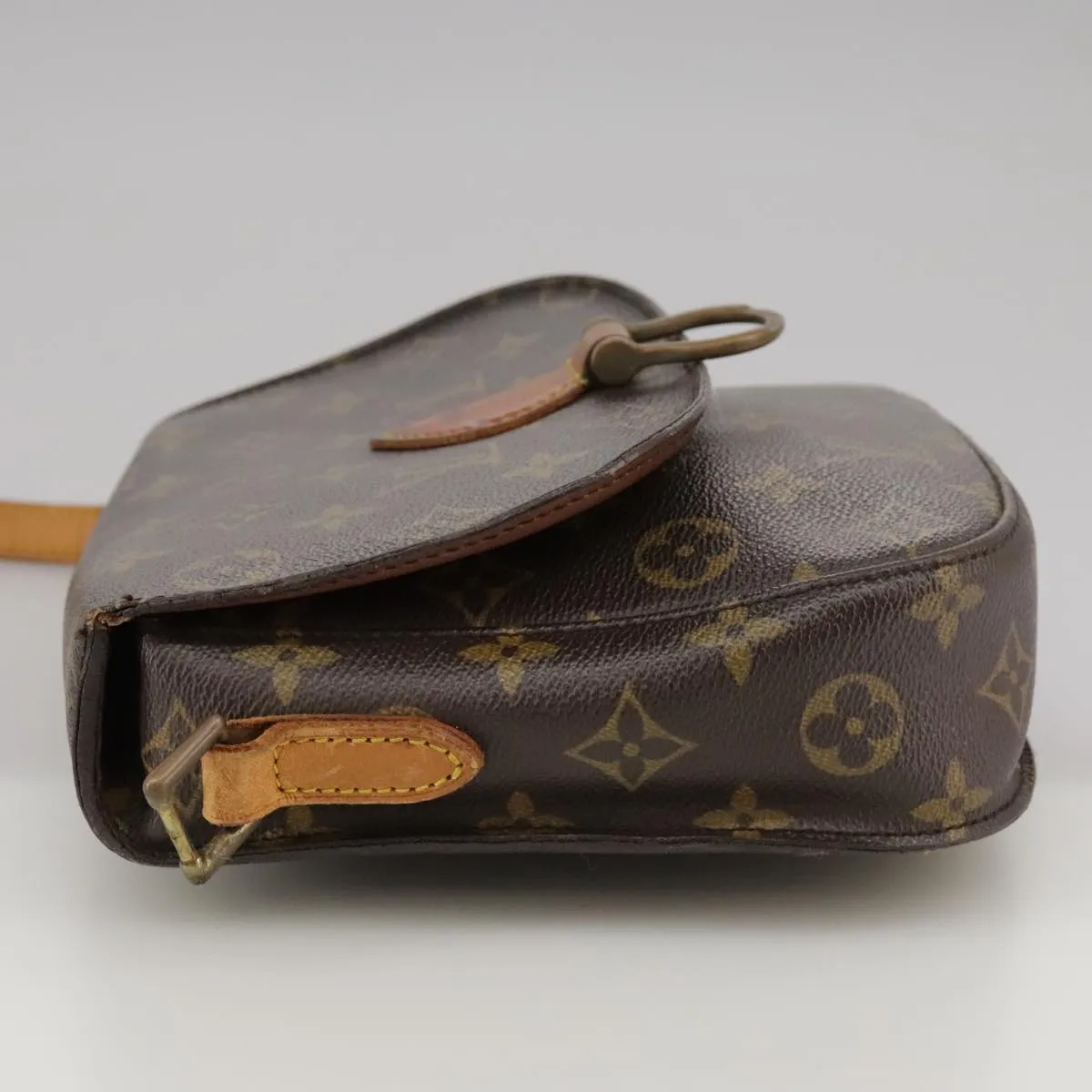 LOUIS VUITTON Monogram Saint Cloud MM Shoulder Bag M51243 LV 104008