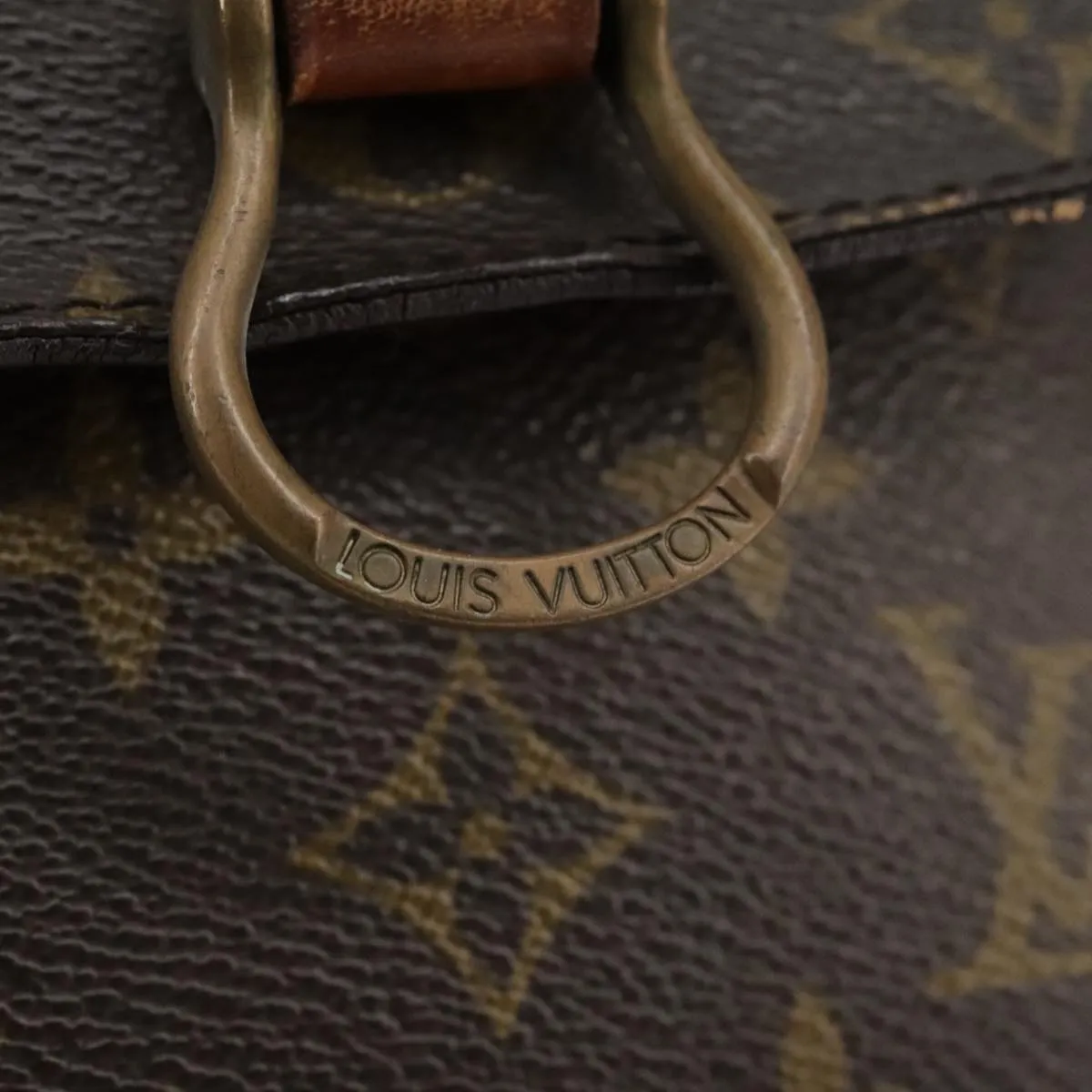 LOUIS VUITTON Monogram Saint Cloud MM Shoulder Bag M51243 LV 104008