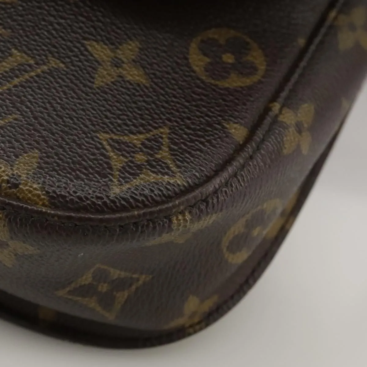 LOUIS VUITTON Monogram Saint Cloud MM Shoulder Bag M51243 LV 104008