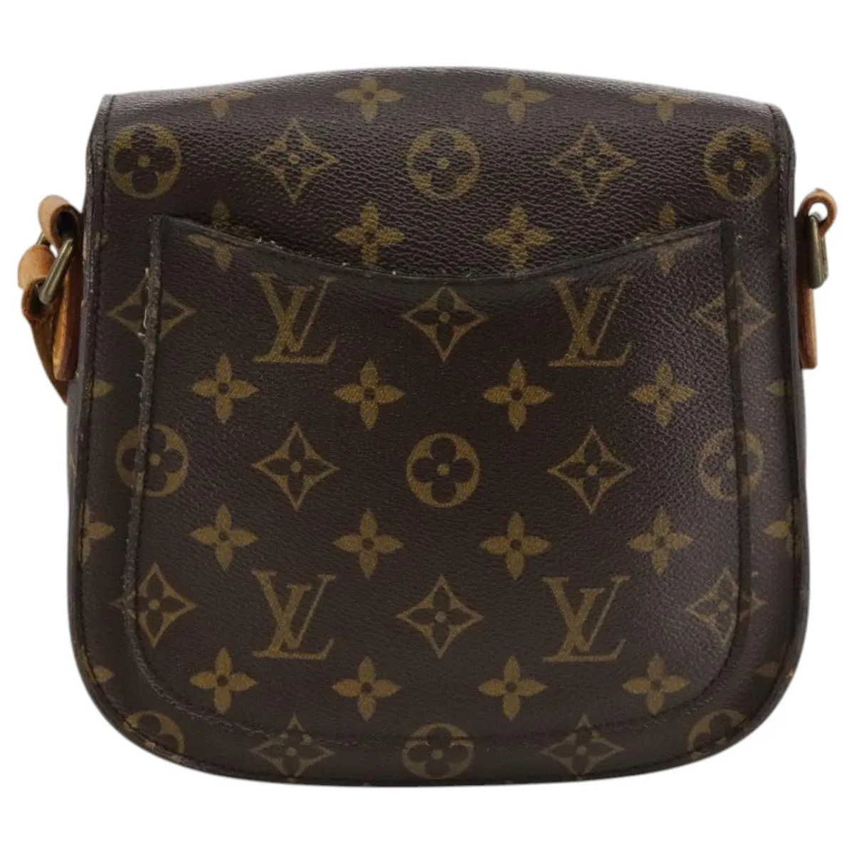 LOUIS VUITTON Monogram Saint Cloud MM Shoulder Bag M51243 LV 104008