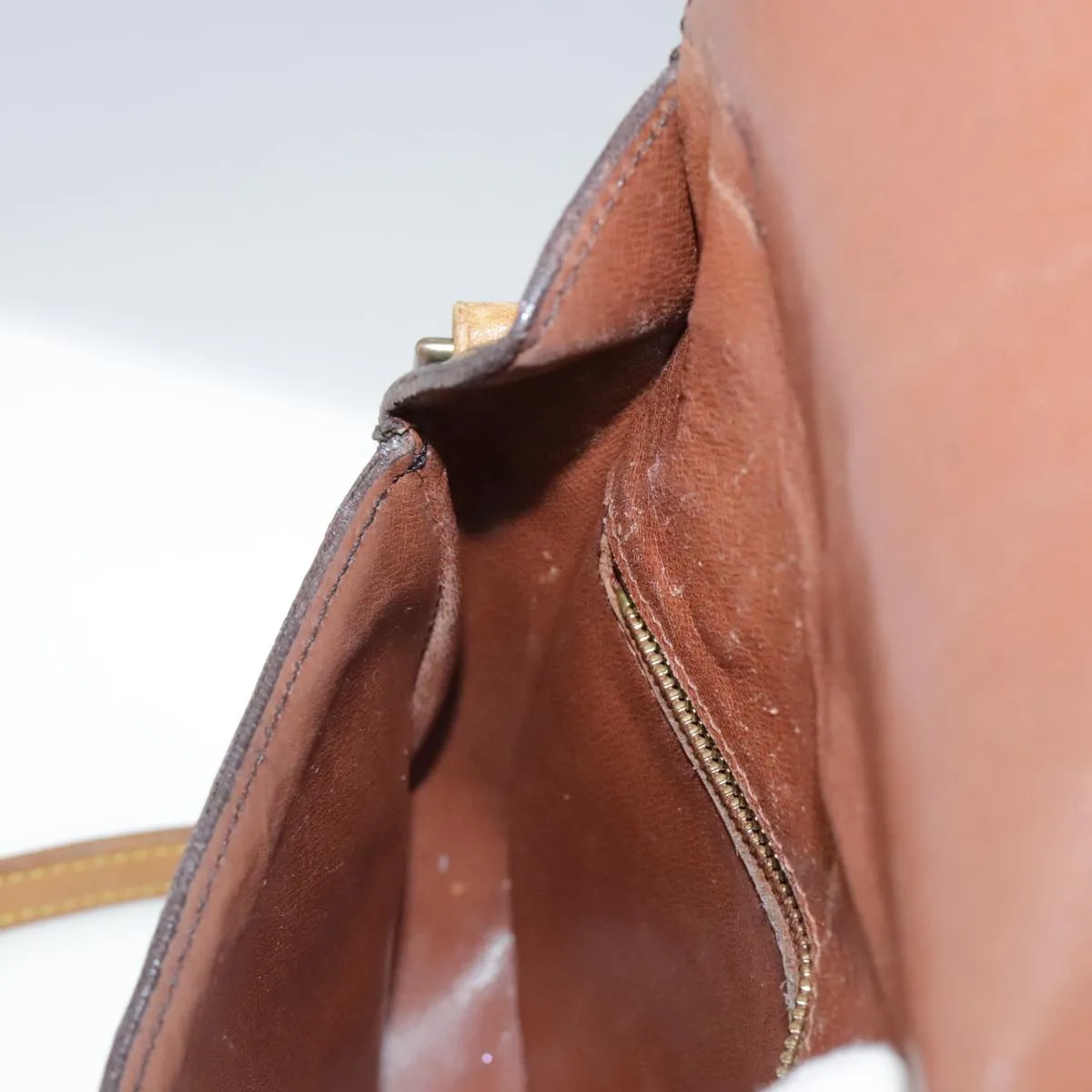 LOUIS VUITTON Monogram Saint Cloud MM Shoulder Bag M51243 LV 104008