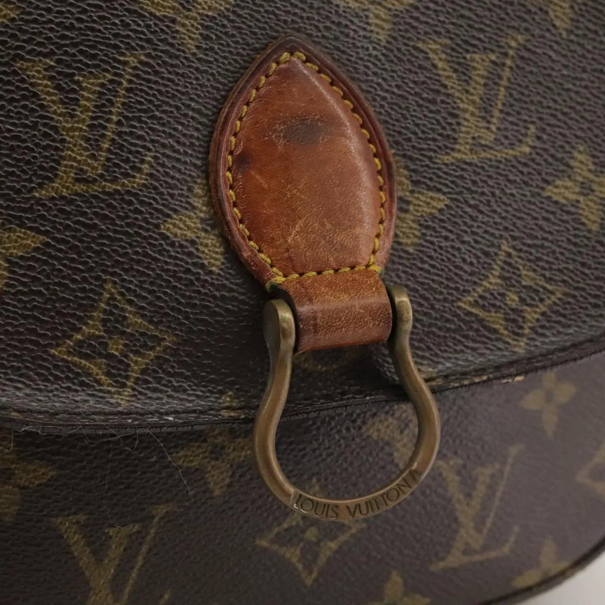 LOUIS VUITTON Monogram Saint Cloud MM Shoulder Bag M51243 LV 104008