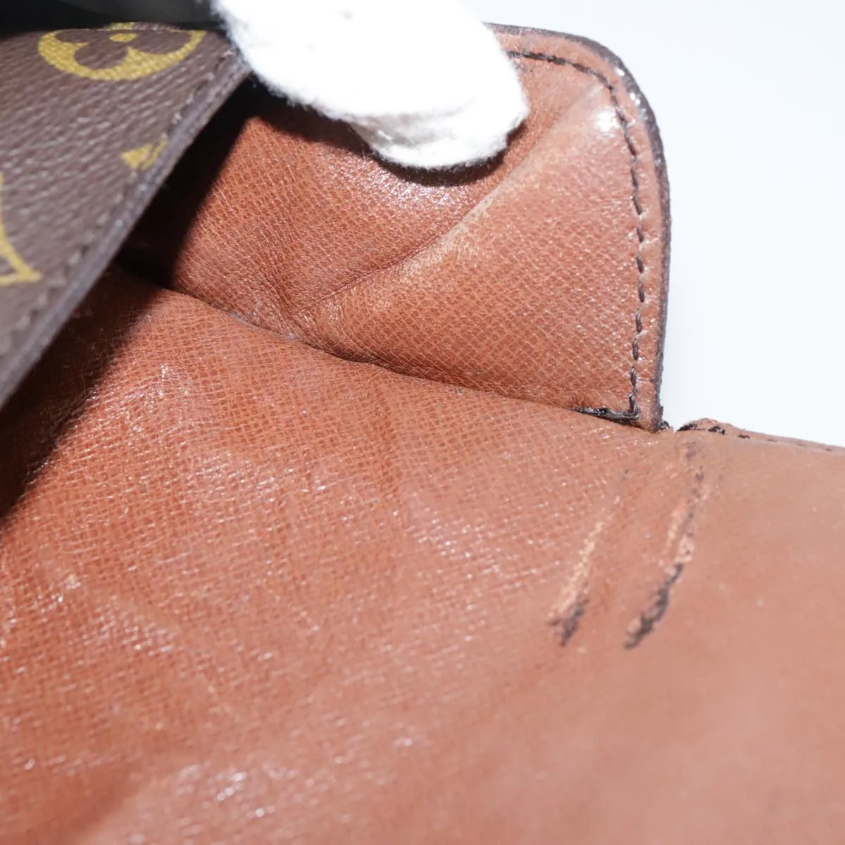 LOUIS VUITTON Monogram Saint Cloud MM Shoulder Bag M51243 LV 104008