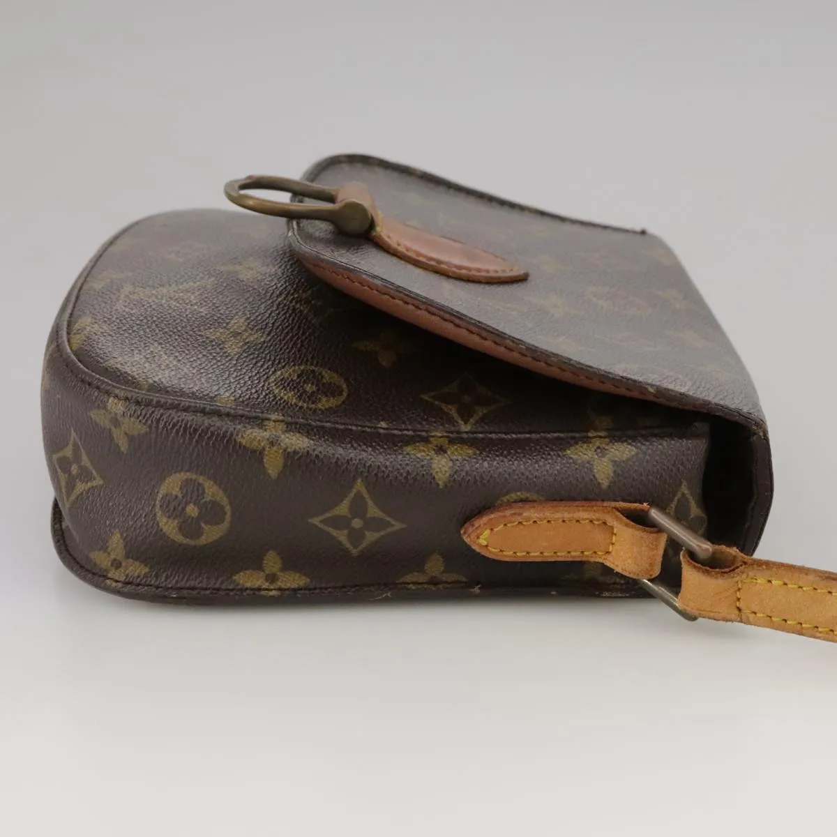 LOUIS VUITTON Monogram Saint Cloud MM Shoulder Bag M51243 LV 104008