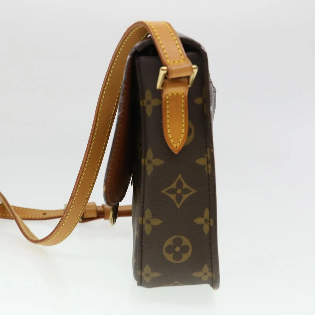 LOUIS VUITTON Monogram Saint Cloud MM Shoulder Bag M51243 LV 38393