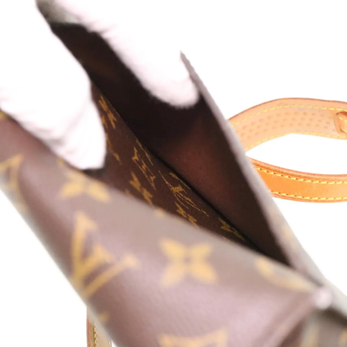 LOUIS VUITTON Monogram Saint Cloud MM Shoulder Bag M51243 LV 38393