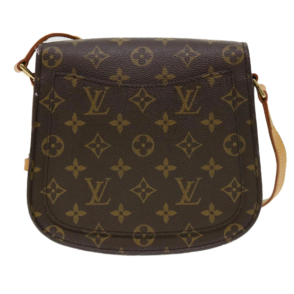 LOUIS VUITTON Monogram Saint Cloud MM Shoulder Bag M51243 LV 38393