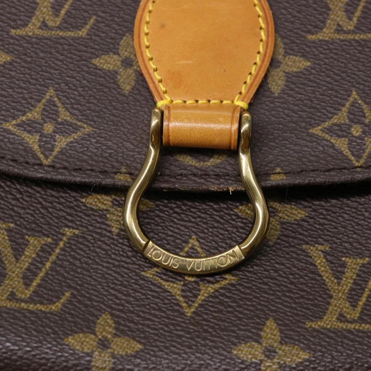 LOUIS VUITTON Monogram Saint Cloud MM Shoulder Bag M51243 LV 38393