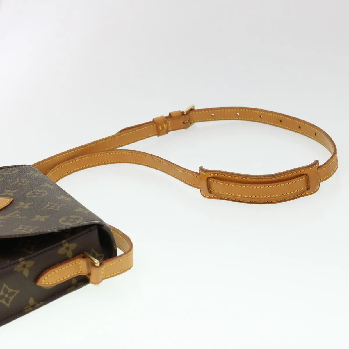 LOUIS VUITTON Monogram Saint Cloud MM Shoulder Bag M51243 LV 38393