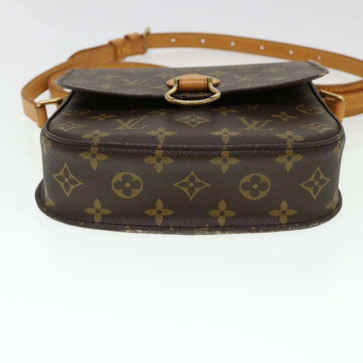 LOUIS VUITTON Monogram Saint Cloud MM Shoulder Bag M51243 LV 38393