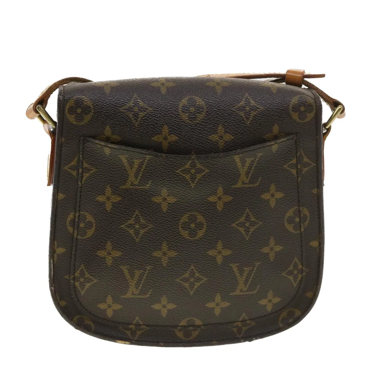 LOUIS VUITTON Monogram Saint Cloud MM Shoulder Bag M51243 LV 39302