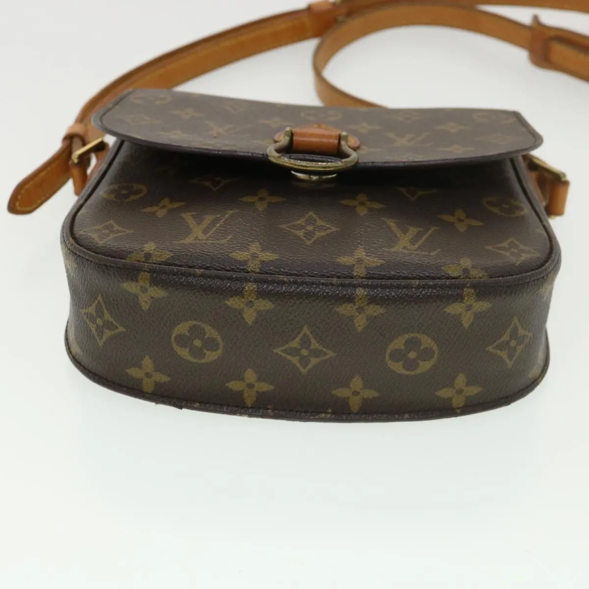 LOUIS VUITTON Monogram Saint Cloud MM Shoulder Bag M51243 LV 39302