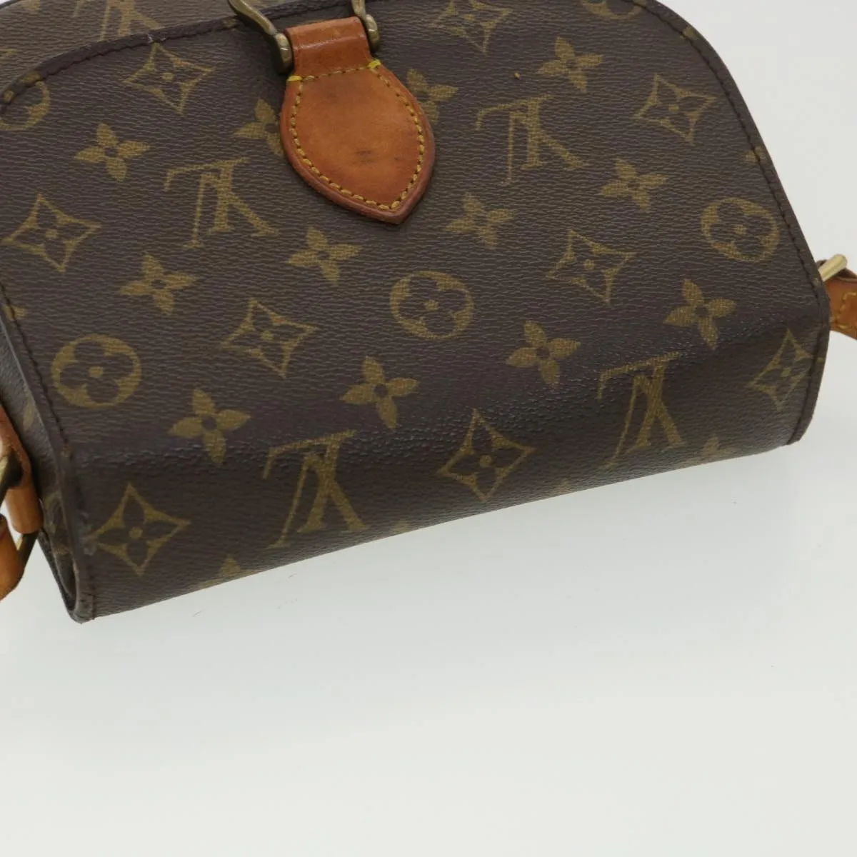 LOUIS VUITTON Monogram Saint Cloud MM Shoulder Bag M51243 LV 39302