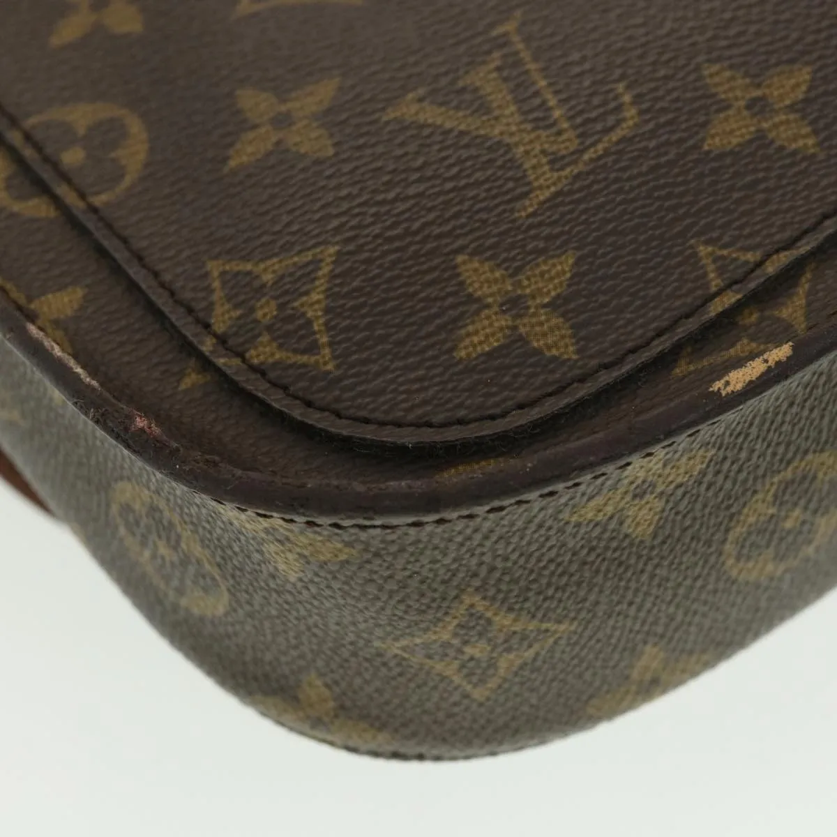 LOUIS VUITTON Monogram Saint Cloud MM Shoulder Bag M51243 LV 39302