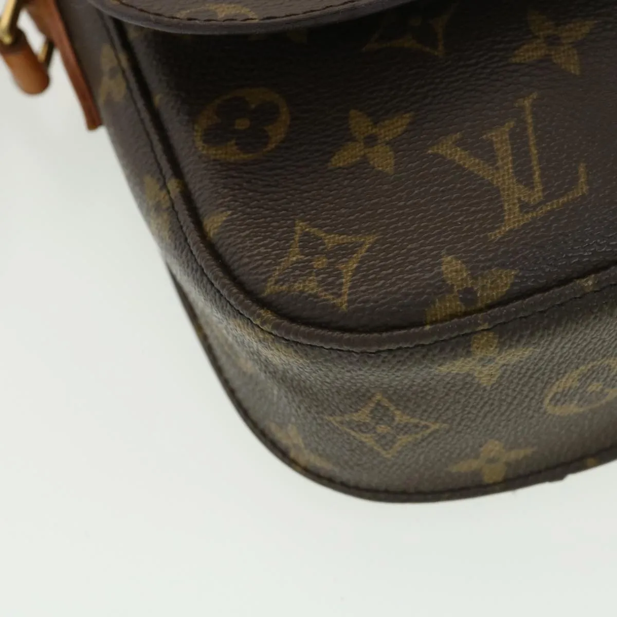 LOUIS VUITTON Monogram Saint Cloud MM Shoulder Bag M51243 LV 39302