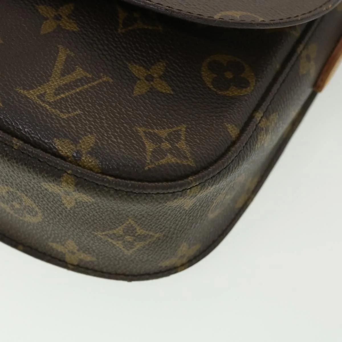 LOUIS VUITTON Monogram Saint Cloud MM Shoulder Bag M51243 LV 39302
