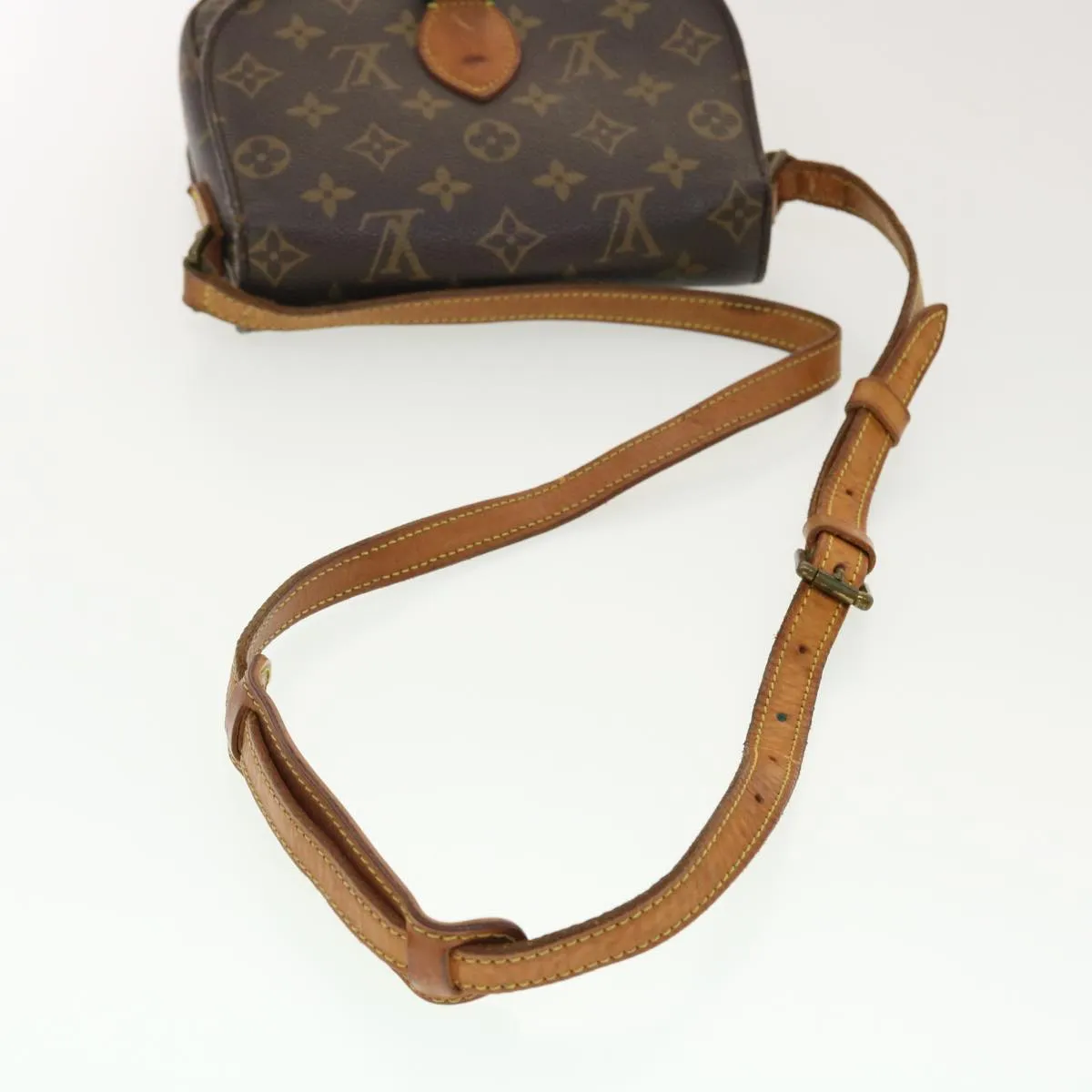 LOUIS VUITTON Monogram Saint Cloud MM Shoulder Bag M51243 LV 40144