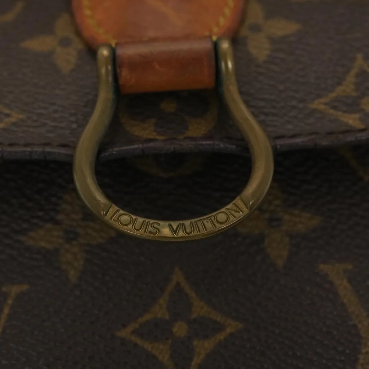 LOUIS VUITTON Monogram Saint Cloud MM Shoulder Bag M51243 LV 40144