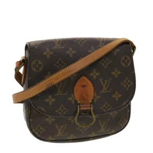 LOUIS VUITTON Monogram Saint Cloud MM Shoulder Bag M51243 LV 40144