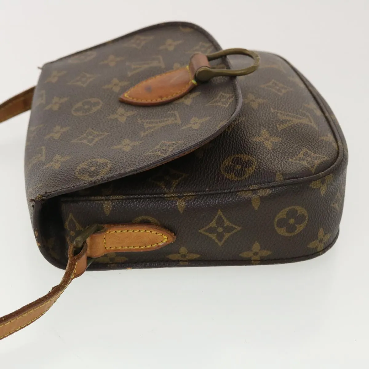 LOUIS VUITTON Monogram Saint Cloud MM Shoulder Bag M51243 LV 40144