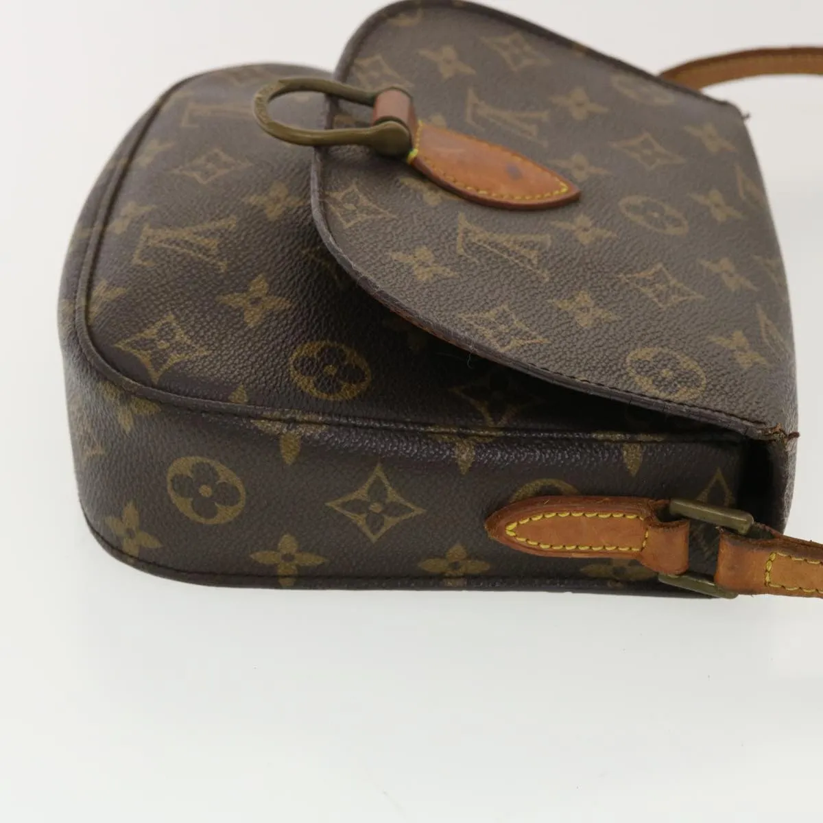 LOUIS VUITTON Monogram Saint Cloud MM Shoulder Bag M51243 LV 40144