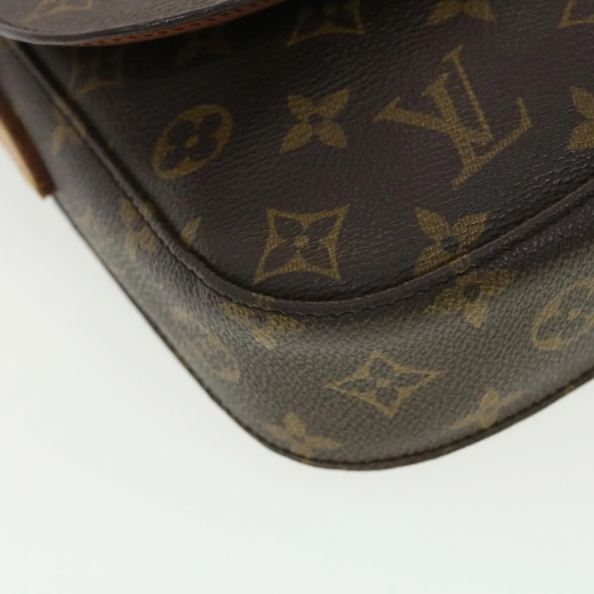 LOUIS VUITTON Monogram Saint Cloud MM Shoulder Bag M51243 LV 40144
