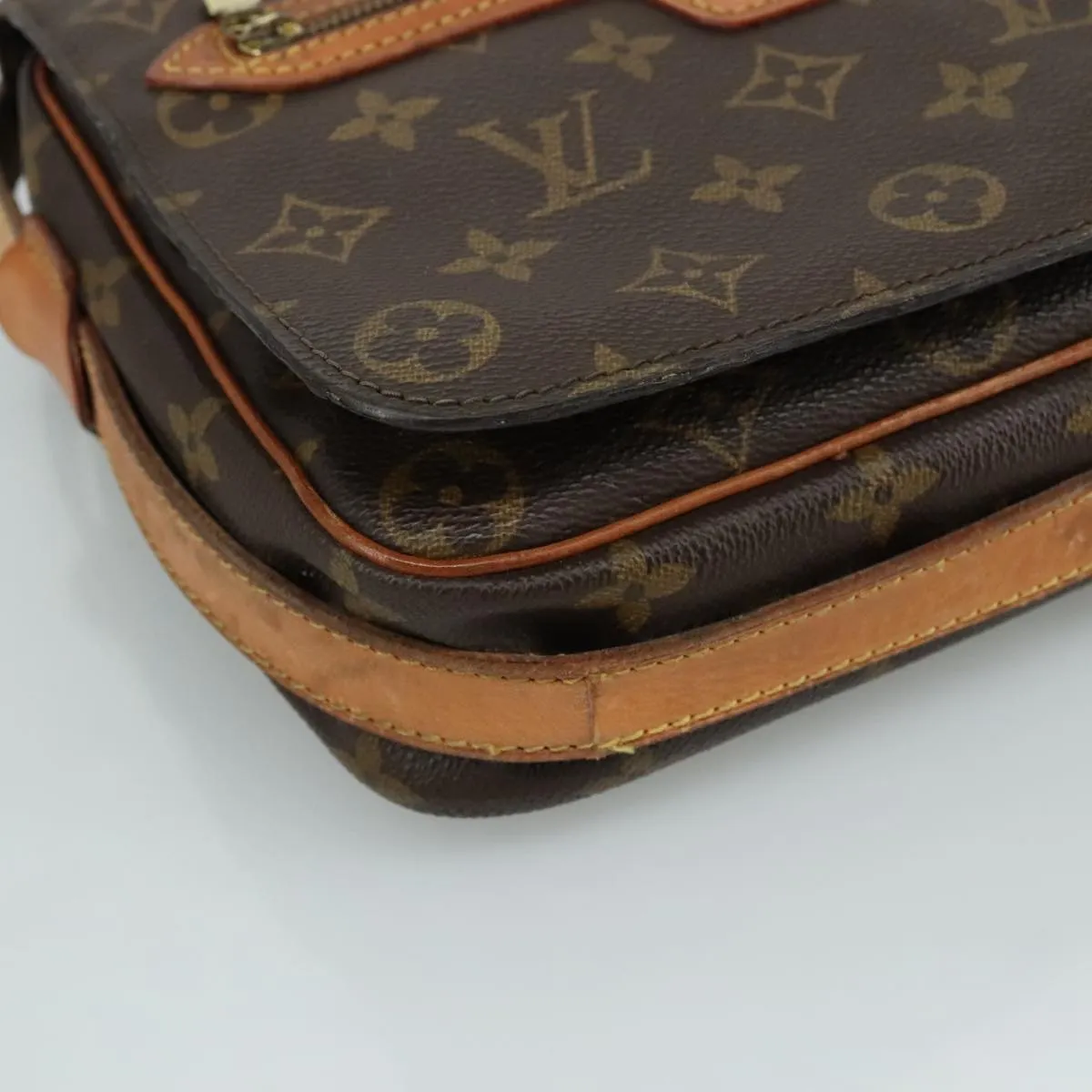 LOUIS VUITTON Monogram Saint Germain Shoulder Bag M51207 LV 107142