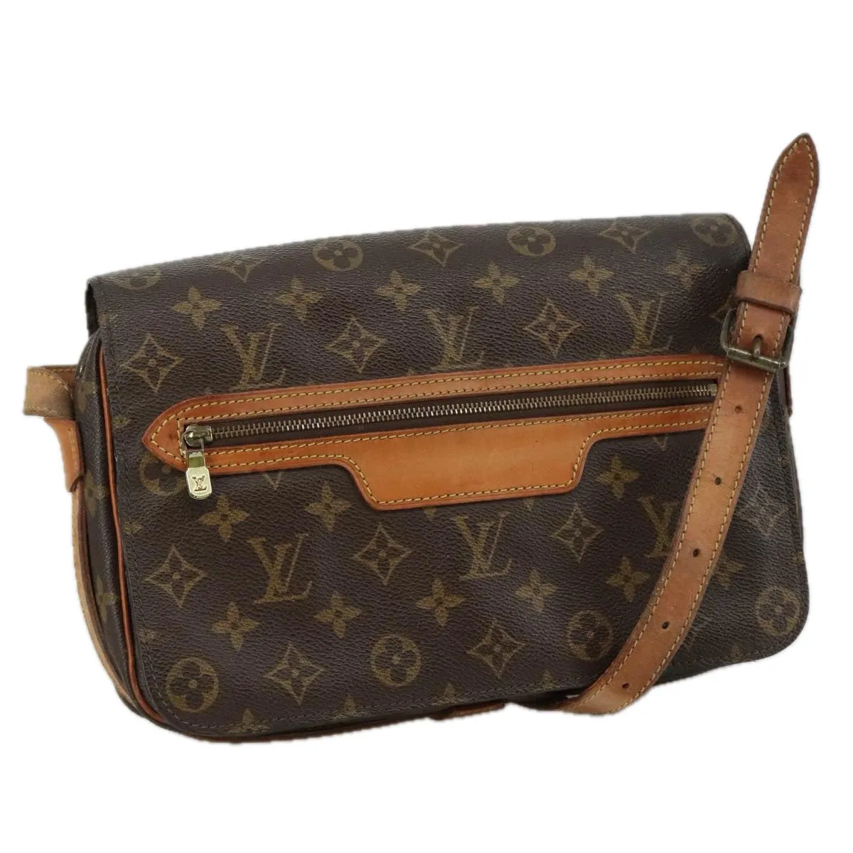 LOUIS VUITTON Monogram Saint Germain Shoulder Bag M51207 LV 107142