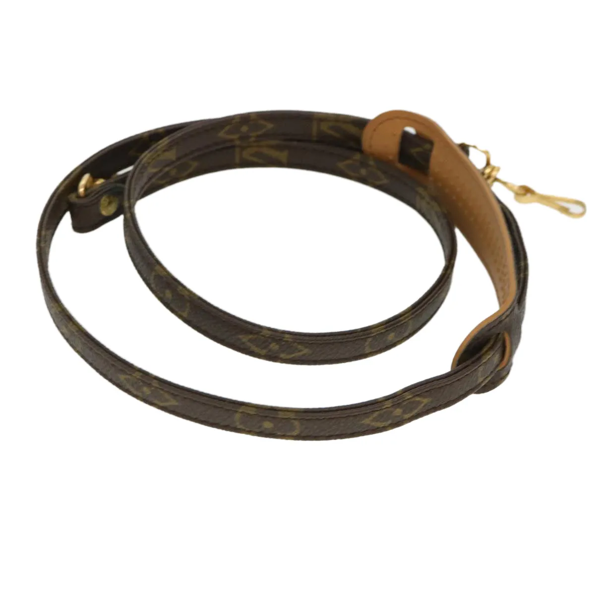 LOUIS VUITTON Monogram Shoulder Strap 45.3"" LV 38952