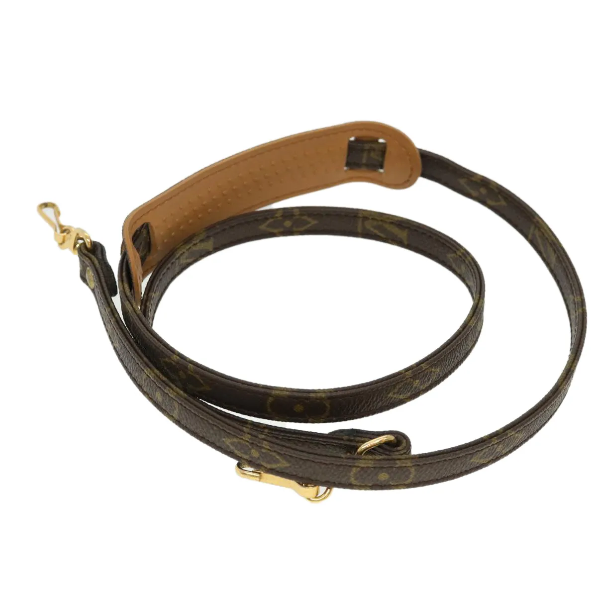 LOUIS VUITTON Monogram Shoulder Strap 45.3"" LV 38952