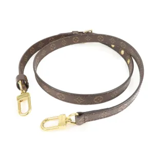 Louis Vuitton Monogram Shoulder Strap Adjustable Brown