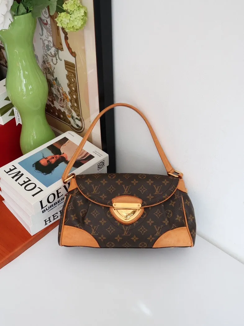 Louis Vuitton Monogram Sologne Brown Shoulder Bag