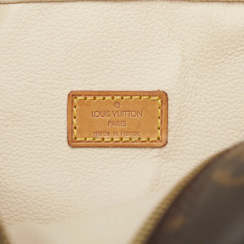 Louis Vuitton Monogram Spontaneous Handbag Shoulder Bag 2WAY M47500 Brown PVC Leather  Louis Vuitton